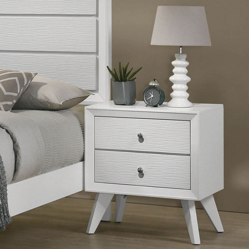 Amily 2-Drawer Nightstand