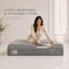 Matelas hybride rafraîchissant au graphène Cozify de 12 po de Sömn Company, format Queen, ensemble de 10 pièces-1250338272