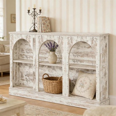 Table de rangement pour vestibule, console moderne, table de hall d'entrée