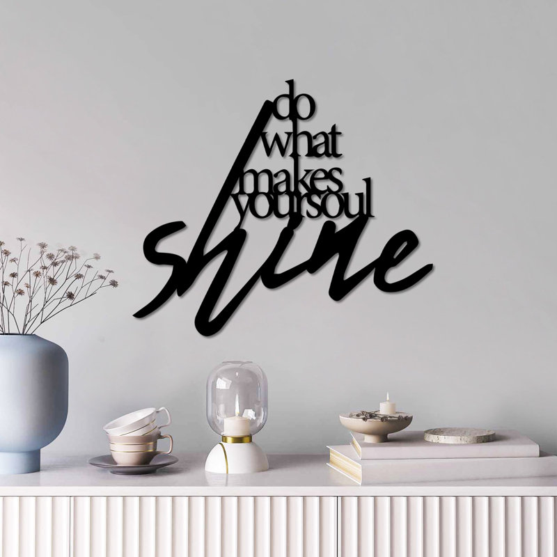 Elegant Black Decorative Metal Wall Accessory, 22.0 x 18.5 inches | 100% Metal Construction, Thickness: 0.06 inches | Lightweight at 1.2 lbs | Perfect for Modern Home Decor & Art Display, Stylish and Durable Design