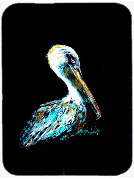 Caroline's Treasures Dressed Pelican Glass Cutting Board