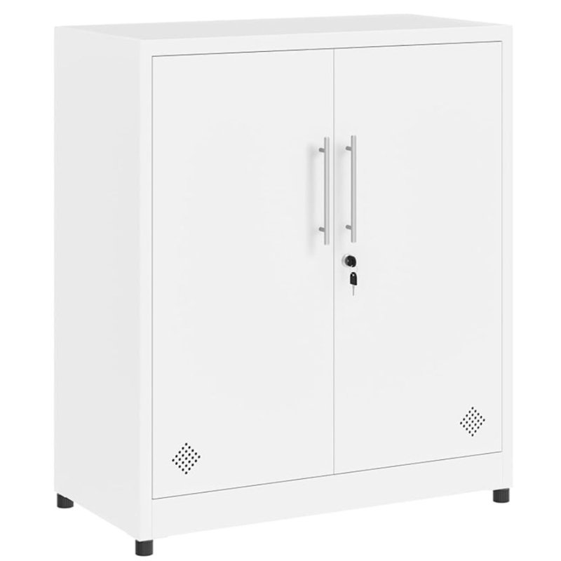 Chowk 2-Door File Cabinet, White