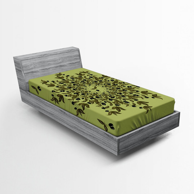 Microfiber Fitted Sheet, Twin Fitted Sheet