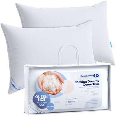 Premium Medium Down Bed Pillow