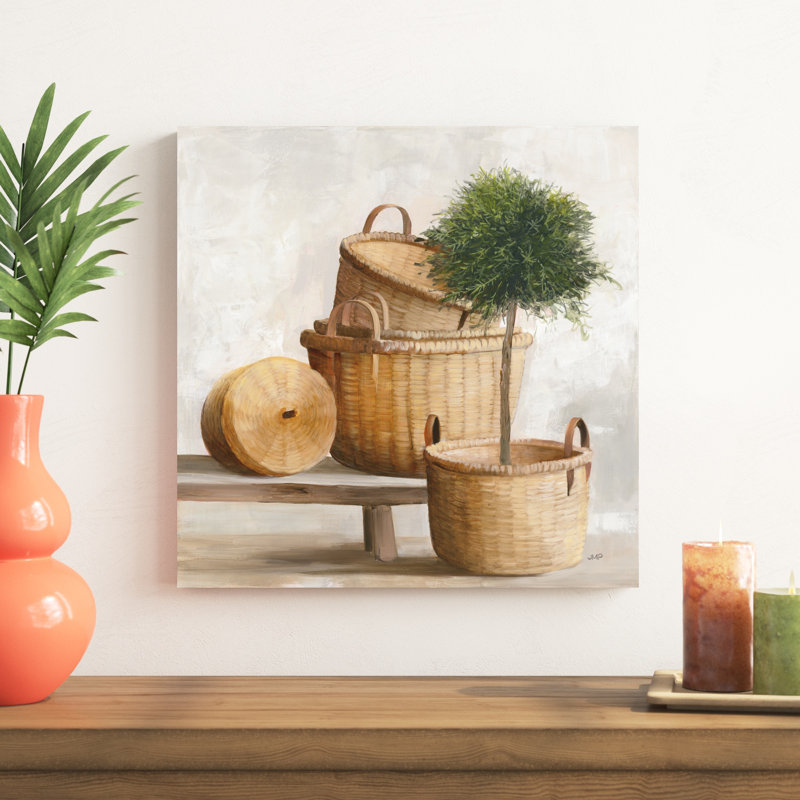 Nature morte tissée, H 20 po x l 20 po, Black Single Picture Framed, Non