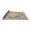 Tapis traditionnel orange / bleu Lobsien-1511644784