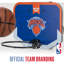 Mini panier de basketball sur la porte Franklin Sports NBA New York Knicks