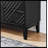 60.5'' Buffet Cabinet With Storage, Farmhouse Fluted Sideboard With Geometric Pattern & Adjustable Shelves, Mid Century Modern TV Stand For Living Room Kitchen Dining Room Entryway-1072338430