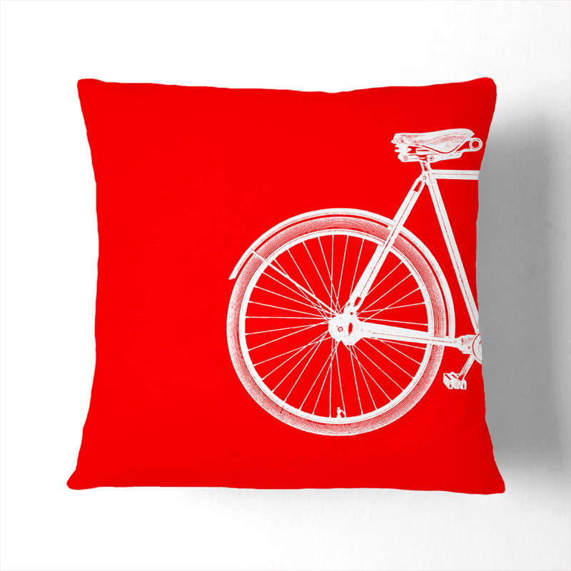 Square Cushion, 55cm H x 55cm W x 20cm D, White