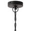 Luminaire suspendu carré industriel 27,5 po L