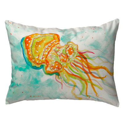  Jellyfish Indoor/Outdoor Lumbar Pillow