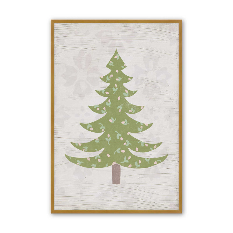 «Cut Paper Tree II» par June Erica Vess, reproduction d'art, Impression sur cadre ouvert sans papier mat, H 18 po x l 12 po