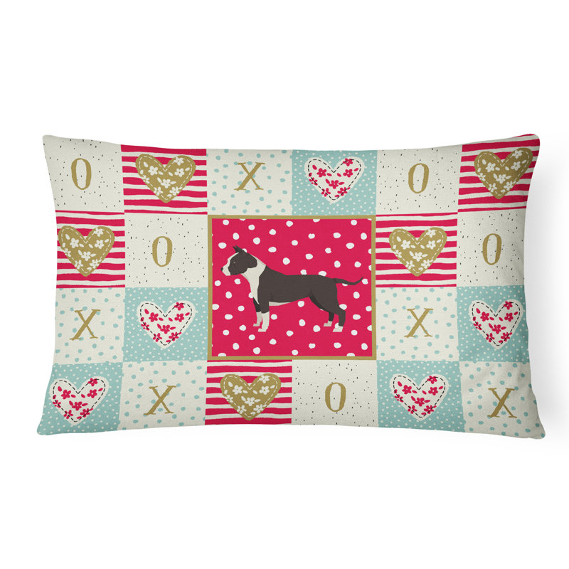  Coussin d'extérieur American Staffordshire Terrier Love