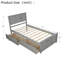 Lit plateforme simple avec 2 tiroirs-1036207798