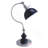 22"H SATIN NICKLE GOOD NECK TABLE LAMP