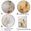 Décoration murale beige et doré cubique II - Collages abstraits-918233954-918233956