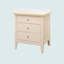 Charming Casual Nightstand In Beige