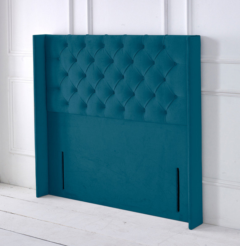 Upholstered Headboard, Double (4'6), Mallard