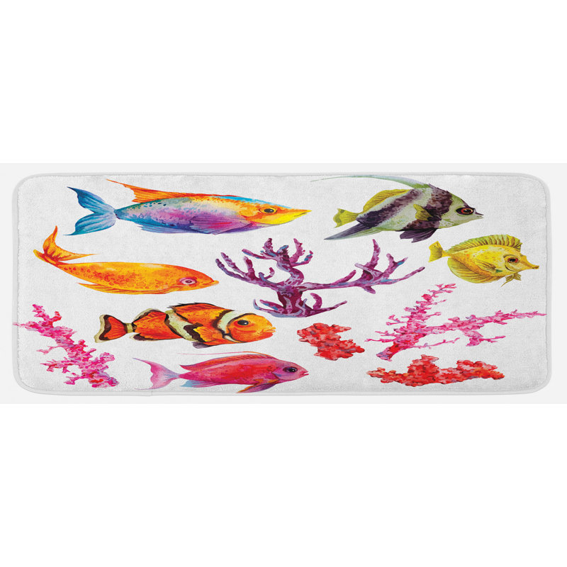 Tapis de cuisine ocean