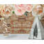 Panneau de papier peint amovible en textile noir et blanc fleurs plantes de jardin Palmer-1996610048