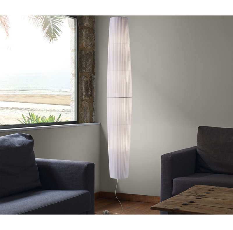 Maxi 4 - Light Pendant, Cream Translucent Ribbon, 4
