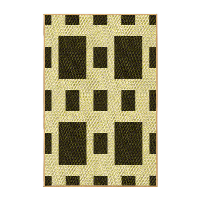 Performance Wool Geometric Indoor Rug, Rectangle 7' x 9'
