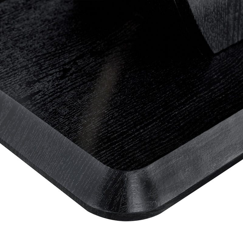 Table rectangulaire multifonctionnelle en bois Havenly, Noir
