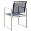 Chaise de patio empilable Darcie