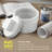 1-1/2 Inch White PVC DWV Cleanout Adapter with C.O. Plug, Slip x Female Pipe Thread Drain, Waste & Vent Systems (50-Pack)