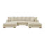 Canapé modulaire rembourré 5 pièces Blondun-222322489
