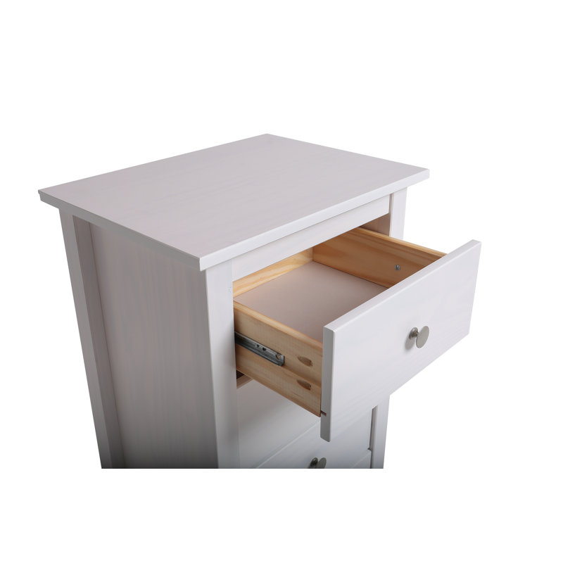 High Springs Solid Wood 46 cm W Chest of 4 Drawers
