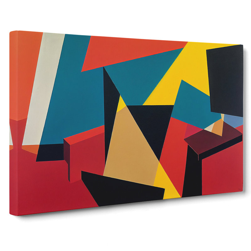 Suprematism Art Vol.4 - Wrapped Canvas, 35cm H x 50cm W x 3cm D