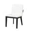 Ensemble de 2 chaises de salle à manger rembourrées modernes en cuir synthétique pour tout espace de vie-1334348972