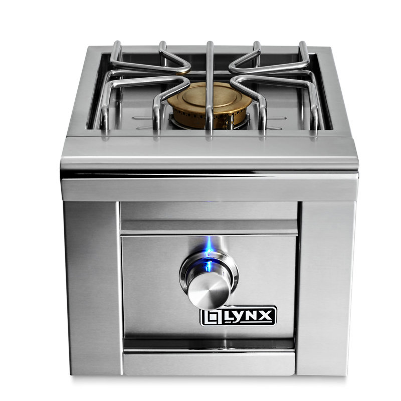 Single Drop-In Side Burner, Natural Gas