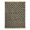 Sinead Hand Knotted Wool Checkered Area Rug in Black