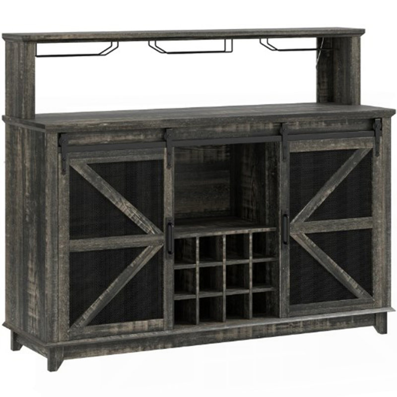 Armoire à vin Farmhouse, armoire à café, pour votre maison