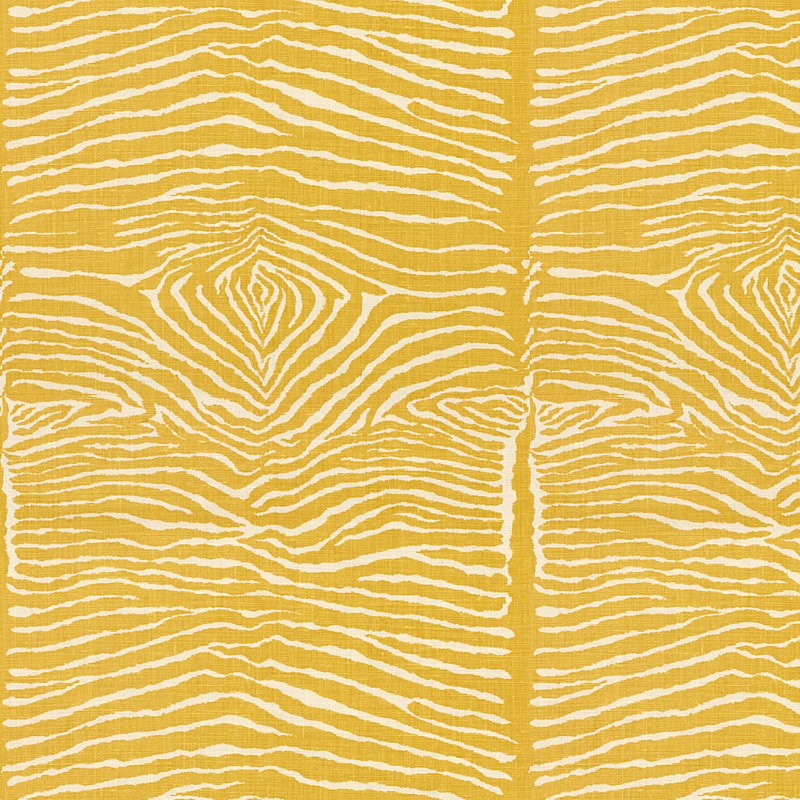 Hommage Le Zebre Fabric, Saffron