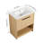 Bathroom Vanity with Ceramic Sink-724299274