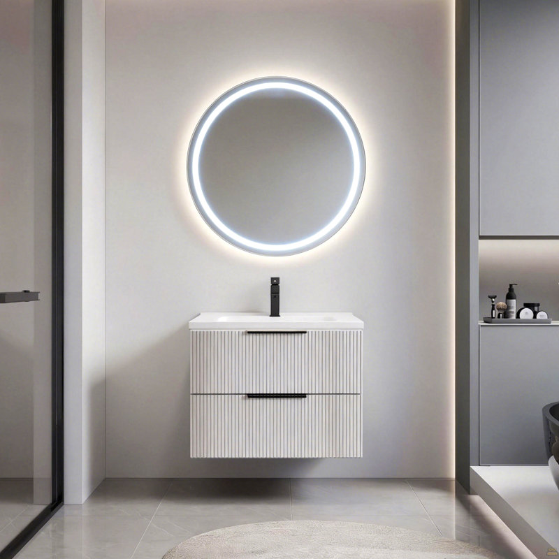 Meuble-lavabo 24 po avec lavabo en céramique