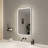 36 Inch Rectangle LED Front and Backlit Wall Mirror in Black-591679212-591679200