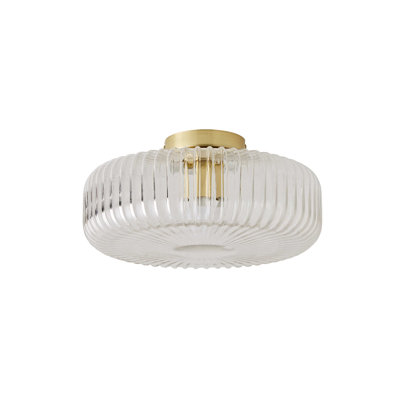 Allea Glass Flush Mount