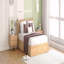 Base de lit plateforme en bois grand, rangement sous le lit, 2 tiroirs