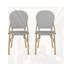 Chaises de bistro d'extérieur