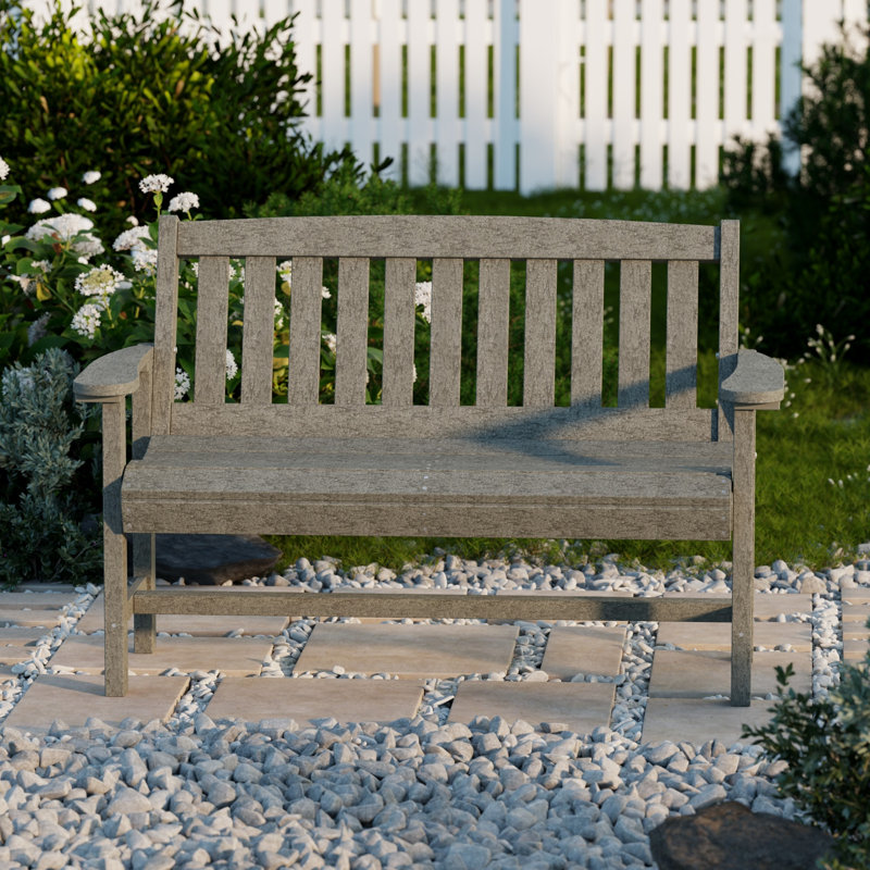Banc Classic Mission, Gris foncé