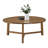 Newbury 44in Round Solid Wood Coffee Table
