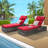 Outdoor Chaise Lounge Chair Set of 2 with Patio Pool Chairs Tanning Lounges for Outside-467216384-467216397
