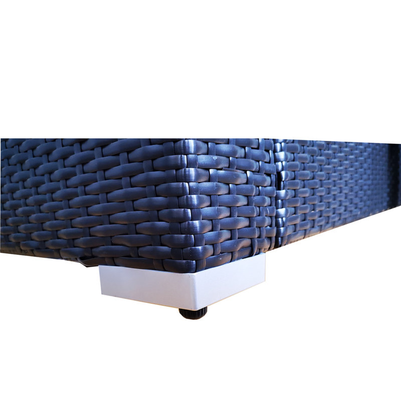 Ensemble de canapé sept pièces, Bleu