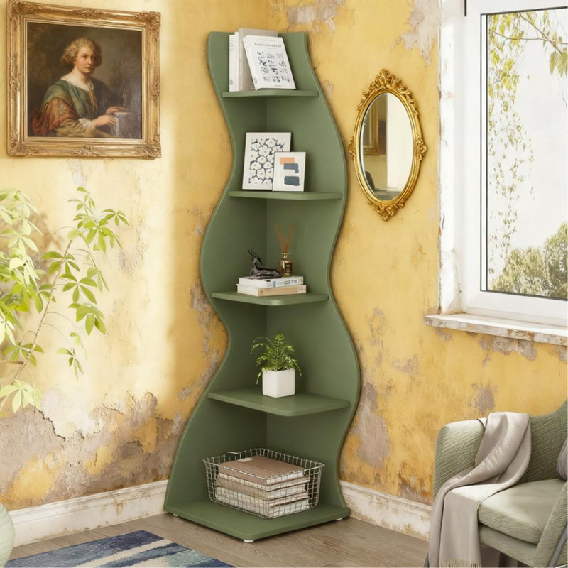 Support pour plante à 5 niveaux, Vert sauge