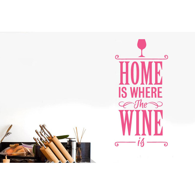 Wall Decal, Large, Pink