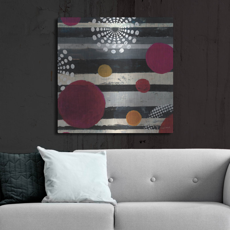  «Harmony 1» par Cheryl Warrick, art mural en métal, 36 po x 36 po, H 36 po x l 36 po